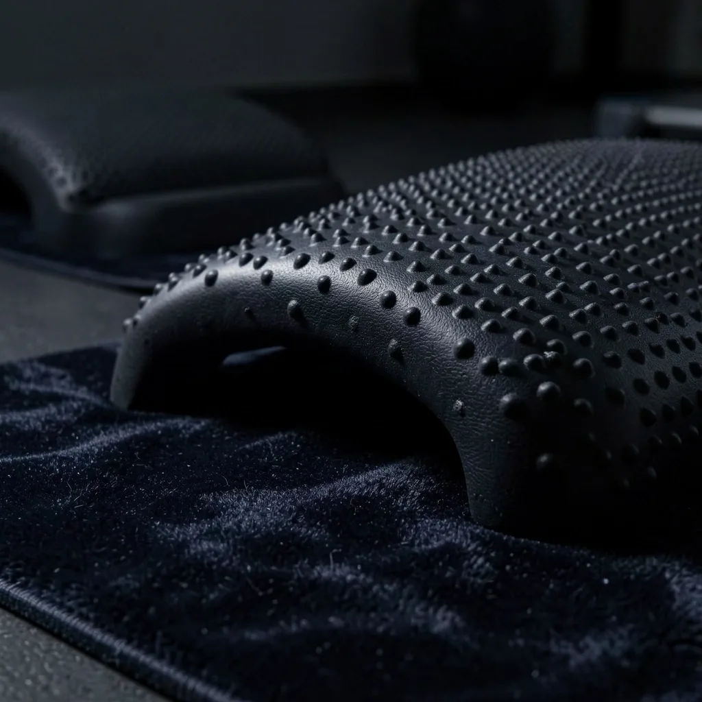 Foam roller for lower back relief